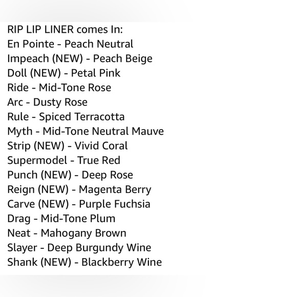 Lip liner in Punch Lady GaGa Haus Laboratories RIP - Picture 4 of 4